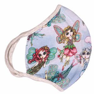 PW, 8Y+/Adult, organic cotton face mask